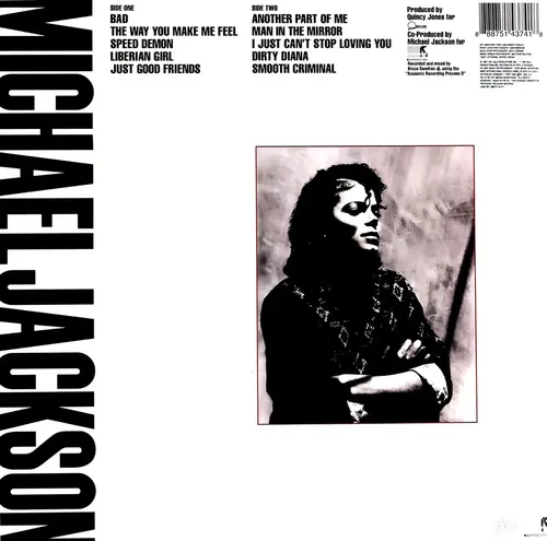 未使用/国内盤/Orig/帯/LP/Michael Jackson/Bad Lp Michael Jackson - Bad | MercadoLivre