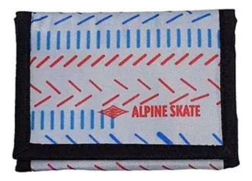 Billetera Alpine Skate Estampado Lineas Urbano Moderno