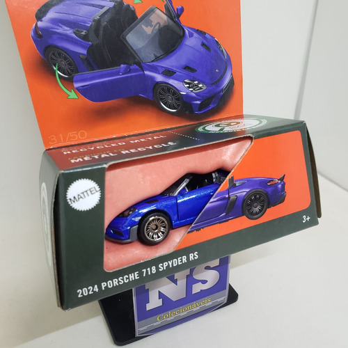 Matchbox 2025 Moving Parts - 2024 Porsche 718 Spyder Rs
