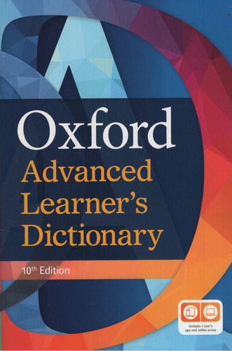 Oxford Advanced Learner's Dictionary 10th Edition Online Acc