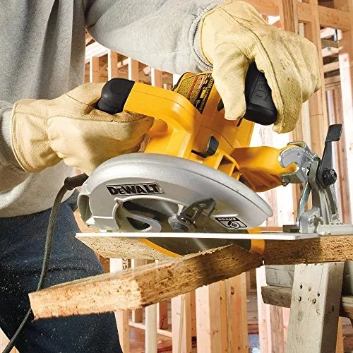  DEWALT DWE575SB sierra circular ligera con freno eléctrico de 7  1/4 pulgadas : Herramientas y Mejoras del Hogar