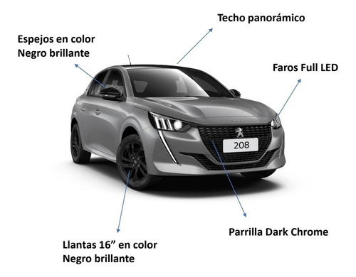 Imagen 8 de 8 de Nuevo Peugeot 208 Feline Tiptronic Carone (gd)