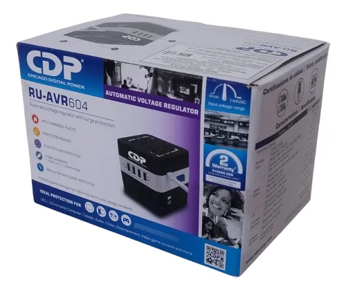 Regulador Voltaje Cdp Ruavr Toma Corriente Usb Estabilizador