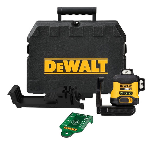 Nivel Laser Verde 3 Planos 360° Dewalt Dcle34031b