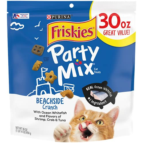 Purina Friskies Fabricado En Ee. Uu. Instalaciones Cat Treat