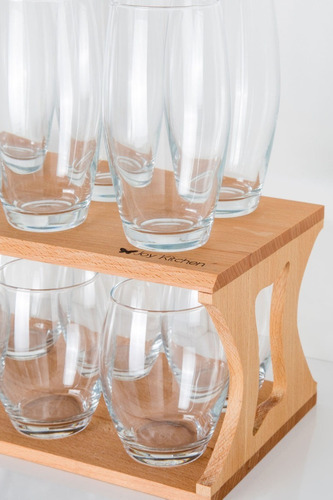 Imagen 5 de 6 de Set X 6 Vaso Vidrio Agua Licuados Jugos 465 Cc Pasabahce