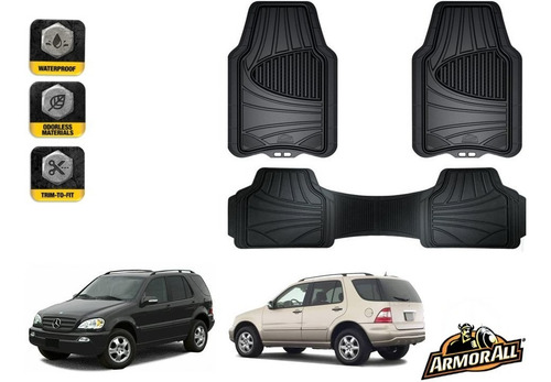 Kit Tapete Negros Uso Rudo Ml320 3.2l 2001 A 2005 Armor All