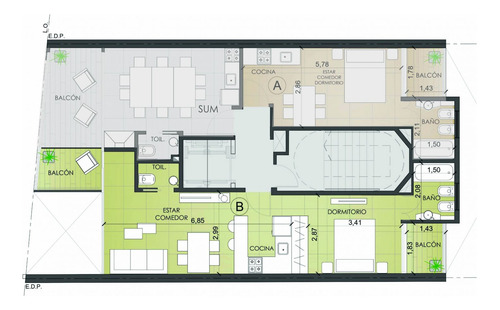 Venta Lote 364 M2 En Bº Parque, Caleta Olivia