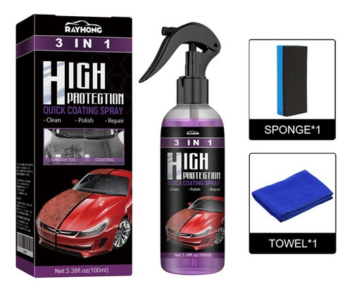 Gq Spray De Pintura For Coche 3 En 1 De Alta Protección