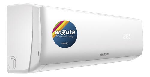 Aire Acondicionado Enxuta Split Frío Calor 12000 Btu 220v Color Blanco