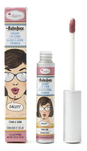 Labial Tinte Brilloso Líquido Cermoso The Balm Thebalmjour Salut!