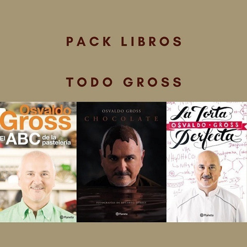Pack Gross- Abc Pasteleria- Torta Perfecta- Chocolate -pd