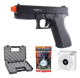 Pistola De Airsoft Spring Glock S23 6mm + Maleta + Munição