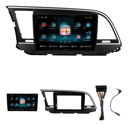 Multimidia Aikon Fóton G3 Elantra 17 A 22 8+256gb Octa 2k 9p