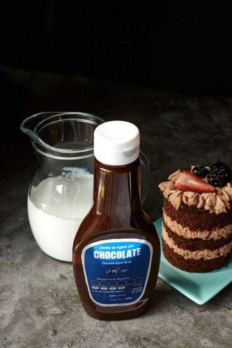 Squeeze De Chocolate Om8 Con Agavezucar 300g