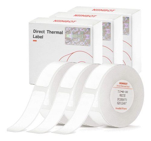 Papel Adhesivo Niimbot Para Etiquetas D11 D101 D110 (5 Rollo
