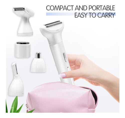 Barbeador Facial Multifuncional 5 Em 1, Kit De Barbear