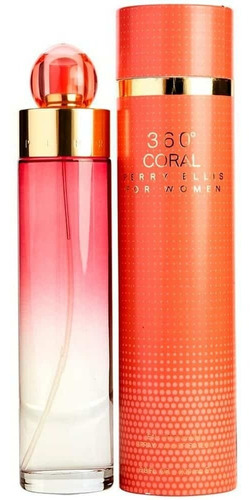 Perfume Original 360 Coral De Perry Ellis Mujer 100ml