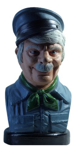 Jaimito El Cartero Chavo Del 8 Figura Busto 14cm. Azul Acero