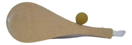 Pelota Paleta Playa Juego Tenis Padel Playera De Madera
