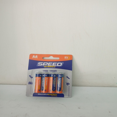 Pila Bateria Alcalina Doble Aa 1.5v 12 Blister 4 Unidades 