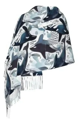 Bufandas De Moda De Orca Asesina Para Hombres Y Mujeres, Sua