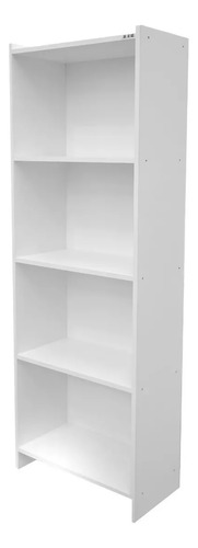 Biblioteca Su-Office Coral color blanco 180cm x 70cm x 30cm