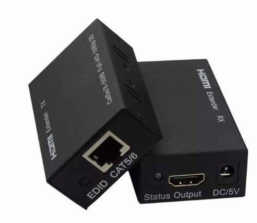 Alargador Extensor Hdmi 1080p Lan 60mts Rj45 Utp Cat5 /cat6