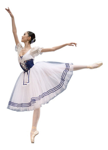 Vestido Tutú De Ballet Profesional Para Niñas Giselle Adulto