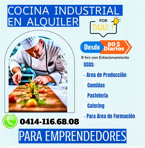 Alquiler De Cocina Industrial