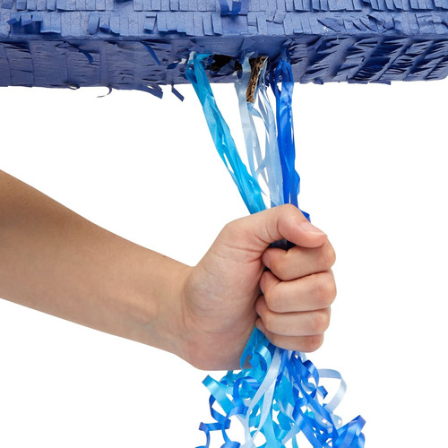 Cordón Para Tirar Con Forma De Panda Azul Con El Número 8, P