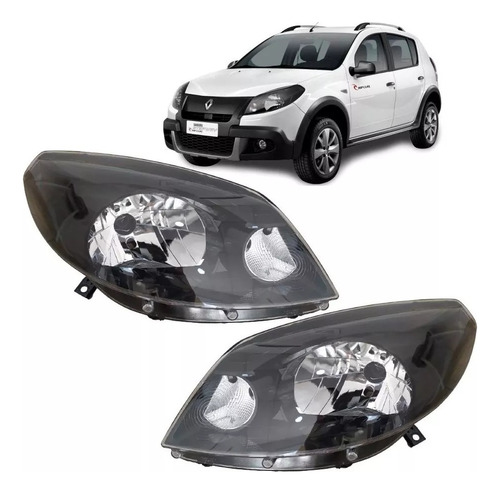 Juego Optica Sandero Stepway 2012 2013 2014 2015 Confort