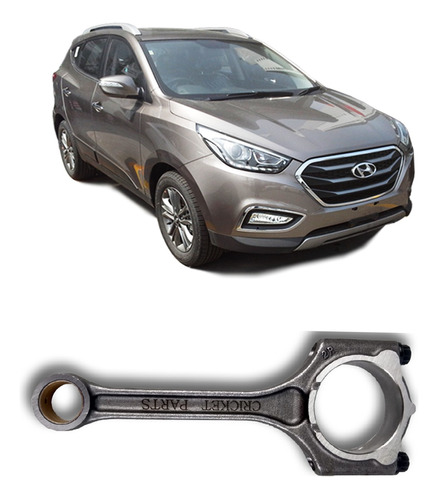 Biela Com Bucha Hyundai Ix35 2.0 16v Flex F4na 