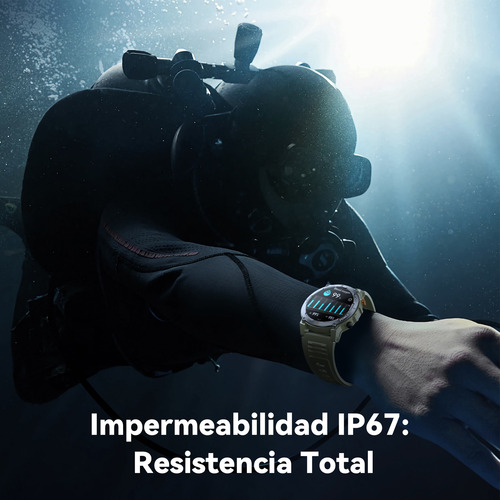 J300 Smartwatch Deportivo - 100+ Modos De Deporte, 7 Días De Batería, Ip68 Impermeable, Monitoreo De Salud & Llamadas Bluetooth Para Aventureros