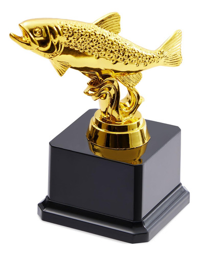 Juvale Trofeo De Peces Pequeños, Premio De Pesca De Oro Pa.
