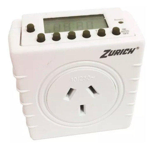 Imagen 4 de 6 de Timer Digital Programable Enchufe 220v Hasta 3500va 10a