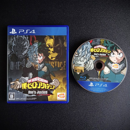 My Hero Academia One's Justice (japonês) - Ps4 - Seminovo (Usado)