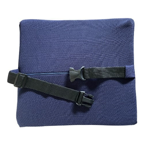 Cojín Soporte Lumbar Viscoelástico Azul