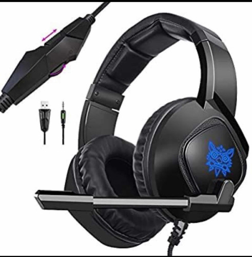 Imagen 6 de 9 de Audífonos Diadema Gaming Onikuma K19 Xbox Ps4