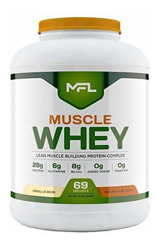 Suplemento - Mfl Muscle Whey Protein L 28g Of Protein L 8g B