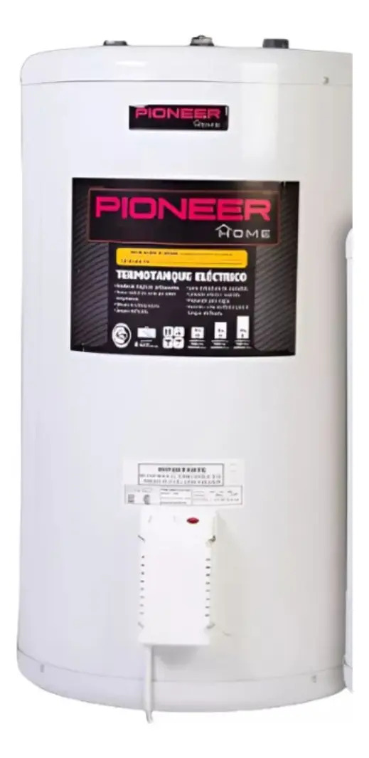 Termotanque Eléctrico 90 Lt Superior Inferior Colgar Pioneer