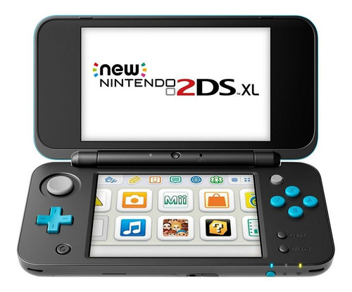 Nintendo  3DS New 2DS XL Standard color  negro y turquesa