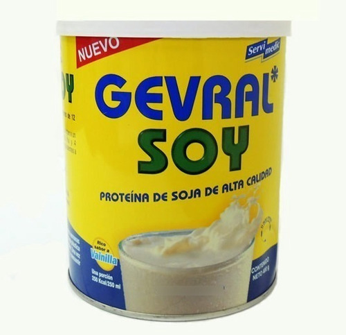 Gevral Soy 400 G  - Proteína De Soja De Alta Calidad