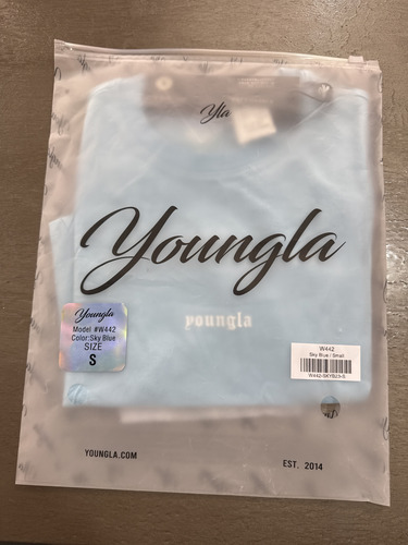 Youngla Baby Tee 100% Original Mujer Playera