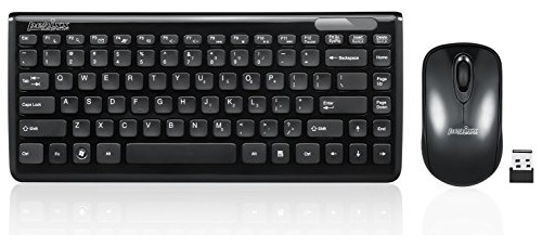 Perixx Periduo-707 Juego De Teclado Y Ratón Inalámbrico Mini