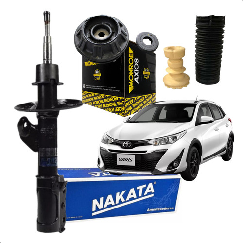 Amortecedor Dianteiro Toyota Yaris 18 19 20+coxim Axios+kit