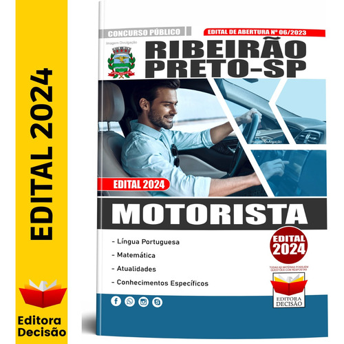 Concurso Público Apostila - Ribeirão Preto Sp - Motorista Atualizada Pronta Entrega