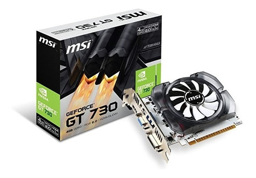 Tarjeta De Video Msi Nvidia Geforce Gt 730 4gb Ddr3