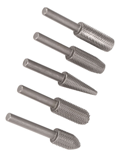 Juego De 5 Limas Rasp Grinder, De Aleación De Acero De Tungs