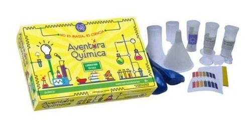 Juego Laboratorio En Casa Aventura Quimica Jugueteria Bloque